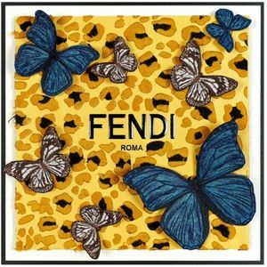 Fendi 8 1/2"x11" Framed Wall Art